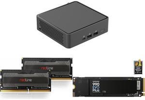 Mini-PC Memory SSD Combo - ASUS RNUC15CRKC50000U Bundle with Mushkin Enhanced MRA5S480FFFD16GX2 and SAMSUNG MZ-V9S1T0B/AM Mini-PC Memory SSD Combo - ASUS RNUC15CRKC50000U Bundle with Mushkin Enhanced MRA5S480FFFD16GX2 and SAMSUNG MZ-V9S1T0B/AM