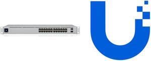 Ubiquiti Networks Standard 24 Switch (USW-24) w/ UI Care - 5 Year Replacement Protection Plan