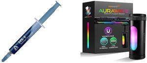 ARCTIC MX-4 (4 g) - Premium Performance Thermal Paste for all processors (CPU, GPU - PC, PS4, XBOX), very high thermal conductivity, long durability, safe application, non-conductive, non-capacitive AAAwave AURAWAVE GPU Support Bracket, Ant