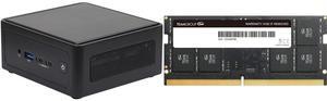 ASRock Industrial 4X4 BOX-8640U Black Fanned Barebone AMD Ryzen 5  DDR5 5600 MHz, up to 96GB (48GB per DIMM)8640U Team Elite 32GB 262-Pin DDR5 SO-DIMM DDR5 5600 (PC5 44800) Laptop Memory Model TED532G5600C46A-S01