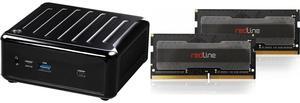 ASRock 4x4 BOX-7840U DDR5 2.5 Gigabit LAN Barebone System Mushkin Enhanced Redline 32GB (2 x 16GB) 262-Pin DDR5 SO-DIMM DDR5 4800 (PC4 38400) Memory (Notebook Memory) Model MRA5S480FFFD32GX2