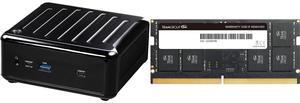 ASRock 4x4 BOX-7840U DDR5 2.5 Gigabit LAN Barebone System Team Elite 32GB 262-Pin DDR5 SO-DIMM DDR5 5600 (PC5 44800) Laptop Memory Model TED532G5600C46A-S01
