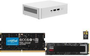 ASUS NUC 15 Pro+ Barebone Mini PC with Intel Series 2 Core Ultra 9 285H, 2x DDR5 SO-Dimm Slots, Dual Storage Design, Thunderbolt™ 4, Wi-Fi 7, Aluminum Chassis - Memory and Storage Sold Separately Crucial DDR5 Classic 48GB 262-Pin DDR5 SO-D ASUS NUC 15 Pro+ Barebone Mini PC with Intel Series 2 Core Ultra 9 285H, 2x DDR5 SO-Dimm Slots, Dual Storage Design, Thunderbolt™ 4, Wi-Fi 7, Aluminum Chassis - Memory and Storage Sold Separately Crucial DDR5 Classic 48GB 262-Pin DDR5 SO-D