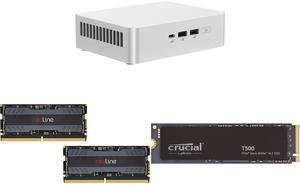 ASUS NUC 15 Pro+ Barebone Mini PC with Intel Series 2 Core Ultra 9 285H, 2x DDR5 SO-Dimm Slots, Dual Storage Design, Thunderbolt™ 4, Wi-Fi 7, Aluminum Chassis  - Memory and Storage Sold Separately Mushkin Enhanced Redline 96GB (2 x 48GB) 26