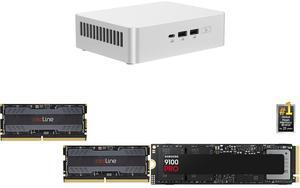 ASUS NUC 15 Pro+ Barebone Mini PC with Intel Series 2 Core Ultra 9 285H, 2x DDR5 SO-Dimm Slots, Dual Storage Design, Thunderbolt™ 4, Wi-Fi 7, Aluminum Chassis - Memory and Storage Sold Separately Mushkin Enhanced Redline 96GB (2 x 48GB) 26 ASUS NUC 15 Pro+ Barebone Mini PC with Intel Series 2 Core Ultra 9 285H, 2x DDR5 SO-Dimm Slots, Dual Storage Design, Thunderbolt™ 4, Wi-Fi 7, Aluminum Chassis - Memory and Storage Sold Separately Mushkin Enhanced Redline 96GB (2 x 48GB) 26