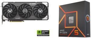 GPU CPU Combo -  ASUS TUF-RTX5060TI-O8G-GAMING Bundle with  AMD 100-100000593WOF