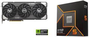 GPU CPU Combo -  ASUS TUF-RTX5060TI-O8G-GAMING Bundle with  AMD 100-100001405WOF