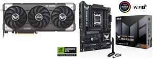 GPU Motherboard Combo -  ASUS TUF-RTX5060TI-O8G-GAMING Bundle with  ASUS TUF GAMING B850-PLUS WIFI