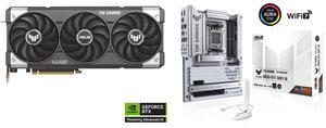 GPU Motherboard Combo -  ASUS TUF-RTX5060TI-O8G-GAMING Bundle with  ASUS TUF GAMING B850-BTF WIFI W