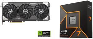 GPU CPU Combo -  ASUS TUF-RTX5060TI-O8G-GAMING Bundle with  AMD 100-100001404WOF
