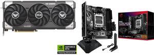 GPU Motherboard Combo -  ASUS TUF-RTX5060TI-O8G-GAMING Bundle with  ASUS ROG STRIX X870-I GAMING WIFI