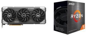 GPU CPU Combo -  ASUS TUF-RTX5060-O8G-GAMING Bundle with  AMD 100-100000457BOX