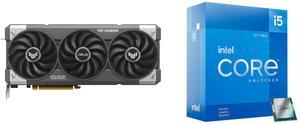 GPU CPU Combo -  ASUS TUF-RTX5060-O8G-GAMING Bundle with  Intel BX8071512600KF