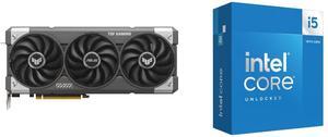 GPU CPU Combo -  ASUS TUF-RTX5060-O8G-GAMING Bundle with  Intel BX8071514600K