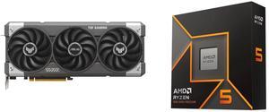 GPU CPU Combo -  ASUS TUF-RTX5060-O8G-GAMING Bundle with  AMD 100-100001405WOF