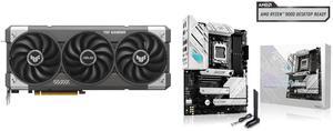 GPU Motherboard Combo -  ASUS TUF-RTX5060-O8G-GAMING Bundle with  ASUS ROG STRIX B650-A GAMING WIFI