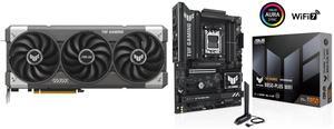 GPU Motherboard Combo -  ASUS TUF-RTX5060-O8G-GAMING Bundle with  ASUS TUF GAMING B850-PLUS WIFI