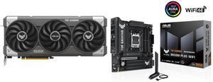GPU Motherboard Combo -  ASUS TUF-RTX5060-O8G-GAMING Bundle with  ASUS TUF GAMING B850M-PLUS WIFI