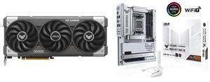 GPU Motherboard Combo -  ASUS TUF-RTX5060-O8G-GAMING Bundle with  ASUS TUF GAMING B850-BTF WIFI W