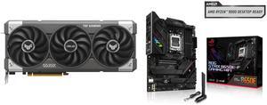 GPU Motherboard Combo -  ASUS TUF-RTX5060-O8G-GAMING Bundle with  ASUS ROG STRIX B650E-F GAMING WIFI