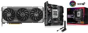 GPU Motherboard Combo -  ASUS TUF-RTX5060-O8G-GAMING Bundle with  ASUS ROG STRIX B850-I GAMING WIFI