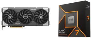 GPU CPU Combo -  ASUS TUF-RTX5060-O8G-GAMING Bundle with  AMD 100-100001404WOF