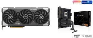 GPU Motherboard Combo -  ASUS TUF-RTX5060-O8G-GAMING Bundle with  ASUS ProArt X870E-CREATOR WIFI