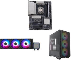 ABS PC Starter Kit + MSI MAG Coreliquid A13 360 AIO ARGB Liquid Cooling + Montech AIR 903 MAX Mid Tower Case