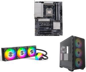 ABS PC Starter Kit + MONTECH HyperFlow ARGB 360 Liquid Cooler + Montech AIR 903 MAX Mid Tower Case