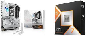 Motherboard CPU Combo -  ASUS ROG STRIX X870-A GAMING WIFI Bundle with  AMD 100-100001084WOF