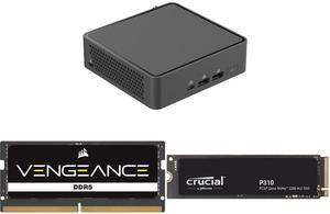 Mini-PC Memory SSD Combo - ASUS RNUC15CRKC50000U Bundle with Corsair CMSX32GX5M1A5600C48 and Crucial CT1000P310SSD8 Mini-PC Memory SSD Combo - ASUS RNUC15CRKC50000U Bundle with Corsair CMSX32GX5M1A5600C48 and Crucial CT1000P310SSD8