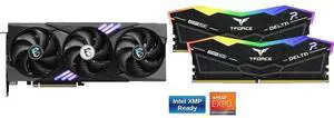 GPU Memory Combo -  MSI RTX 5060 Ti 8G GAMING TRIO OC Bundle with  Team Group FF7D516G6000HC38ADC01