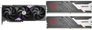 GPU Memory Combo -  MSI RTX 5060 Ti 8G GAMING TRIO OC Bundle with  Patriot Memory PVV532G600C30K