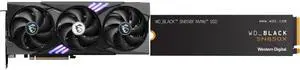 GPU SSD Combo -  MSI RTX 5060 Ti 8G GAMING TRIO OC Bundle with  SanDisk WDS200T2X0E