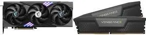 GPU Memory Combo -  MSI RTX 5060 Ti 8G GAMING TRIO OC Bundle with  Corsair CMK64GX5M2B5600C40