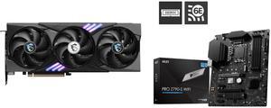 GPU Motherboard Combo -  MSI RTX 5060 Ti 8G GAMING TRIO OC Bundle with  MSI PRO Z790-S WIFI