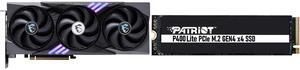 GPU SSD Combo -  MSI RTX 5060 8G GAMING TRIO OC Bundle with  Patriot Memory P400LP500GM28H