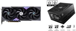 GPU PSU Combo -  MSI RTX 5060 8G GAMING TRIO OC Bundle with  MSI MAG A750GL PCIE5