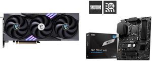GPU Motherboard Combo -  MSI RTX 5060 8G GAMING TRIO OC Bundle with  MSI PRO Z790-S WIFI