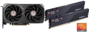 GPU Memory Combo -  ZOTAC ZT-B50610H-10M Bundle with  G.SKILL F5-6000J3636F16GX2-FX5