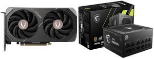 GPU PSU Combo -  ZOTAC ZT-B50610H-10M Bundle with  MSI MAG A650GL