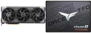 GPU SSD Combo -  ASUS TUF-RTX5070-O12G-GAMING Bundle with  Team Group T253TZ001T0C101