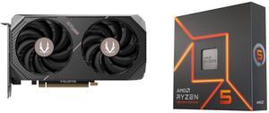 GPU CPU Combo -  ZOTAC ZT-B50610F-10M Bundle with  AMD 100-100000593WOF