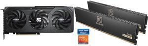 GPU Memory Combo -  GIGABYTE GV-N506TGAMING OC-8GD Bundle with  Team Group CTCED532G6000HC30DC01
