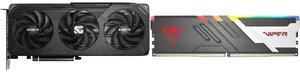 GPU Memory Combo -  GIGABYTE GV-R9060XTGAMING OC-8GD Bundle with  Patriot Memory PVVR516G56C36
