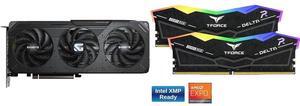 GPU Memory Combo -  GIGABYTE GV-R9060XTGAMING OC-8GD Bundle with  Team Group FF7D516G6000HC38ADC01