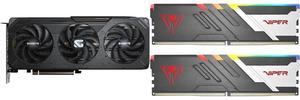 GPU Memory Combo -  GIGABYTE GV-R9060XTGAMING OC-8GD Bundle with  Patriot Memory PVVR532G600C36K
