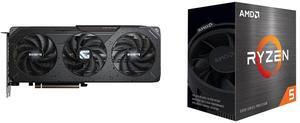 GPU CPU Combo -  GIGABYTE GV-R9060XTGAMING OC-8GD Bundle with  AMD 100-100000457BOX