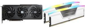 GPU Memory Combo -  GIGABYTE GV-R9060XTGAMING OC-8GD Bundle with  Corsair CMH32GX5M2E6000C36W
