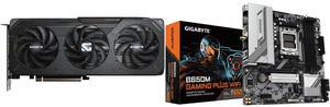 GPU Motherboard Combo -  GIGABYTE GV-R9060XTGAMING OC-8GD Bundle with  GIGABYTE B650M GAMING PLUS WIFI
